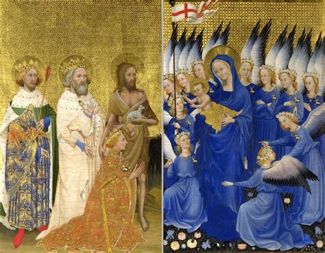 The Wilton Diptych! An Exquisite Medieval Altar Piece and Its Intriguing Symbolism