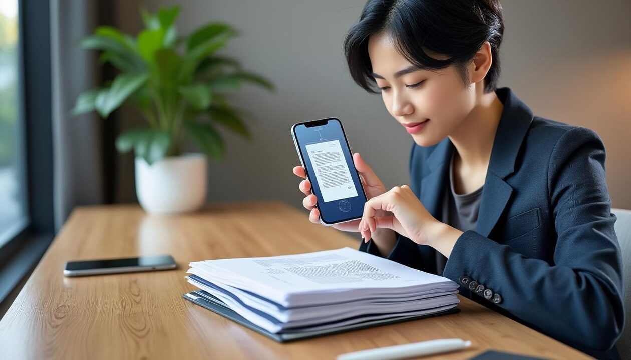 découvrez comment scanner un document avec votre téléphone et obtenez un rendu professionnel en quelques étapes simples grâce à nos astuces pratiques et efficaces.
